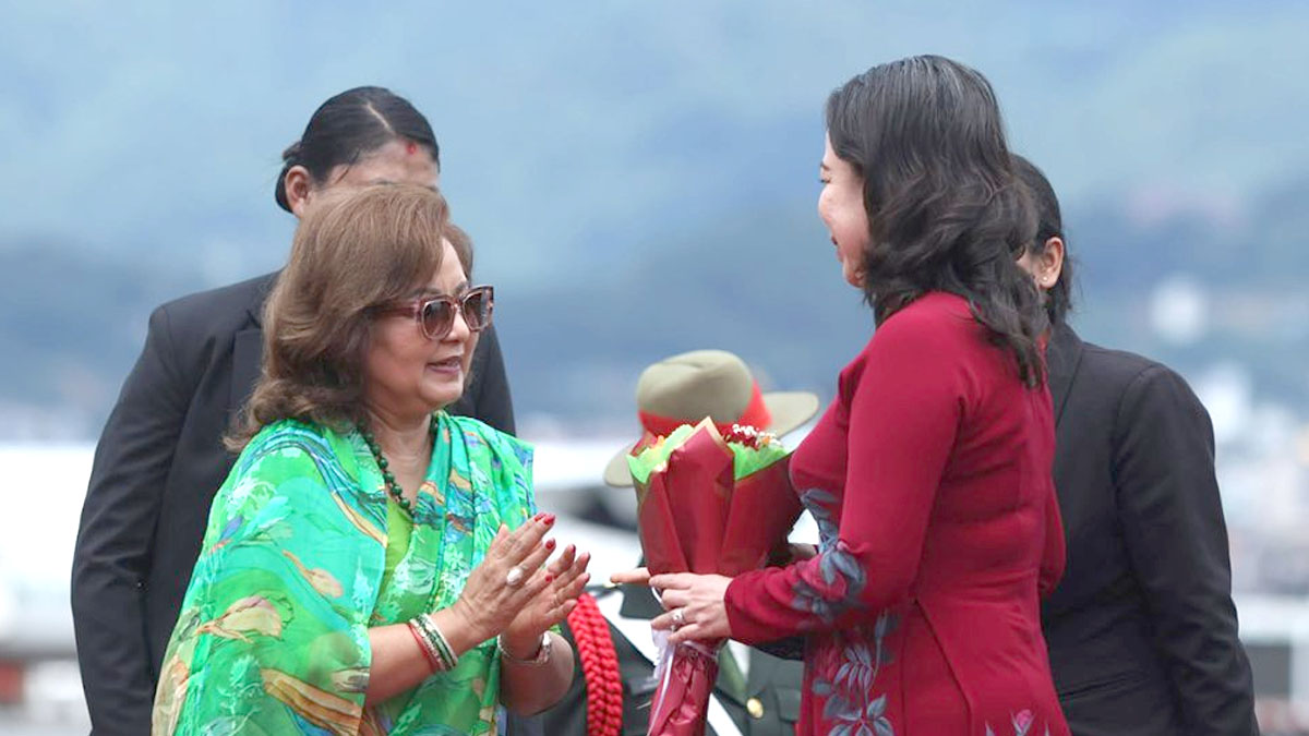 भियतनामका उपराष्ट्रपती सुआन नेपालमा