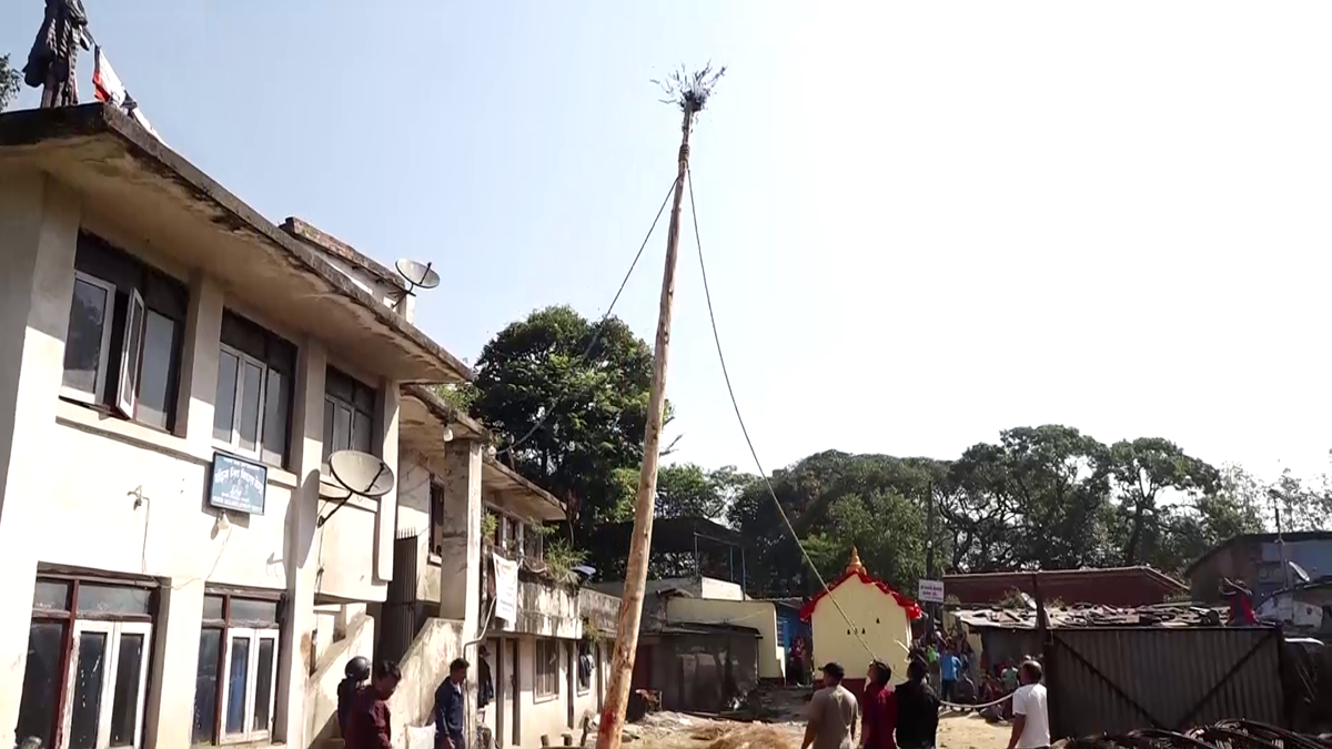  पचली भैरवको लिंगाे ढालियाे