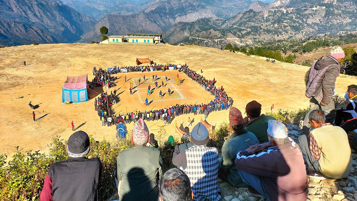 अन्तरपालिका भलिबलको उपाधि मैलौलीलाई